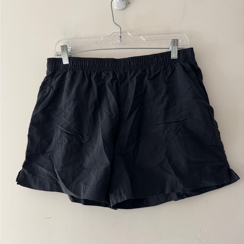 Columbia Sandy River Shorts Womens Black Lightweight‎ Elastic Waist Active
